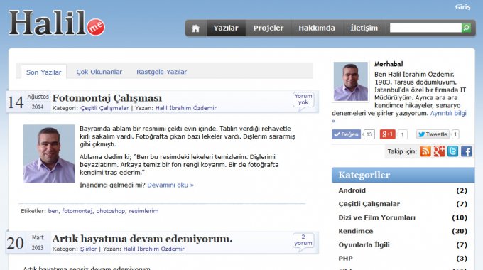 Halil.me